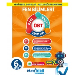 MAVİTİKLİ YAY 6.Sınıf Fen Bilimleri Aylık Gelişim Denemeleri ( ÖBT ) 28 Deneme